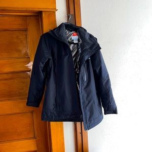Black Columbia winter jacket size XL